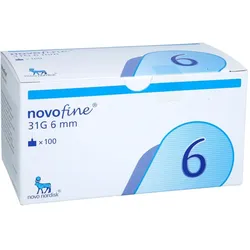 Novofine Nadeln 31 G 0,25x6 mm Avitamed