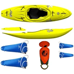 WAKA STEEZE POD COMBO Wildwasserkajak Komplettset