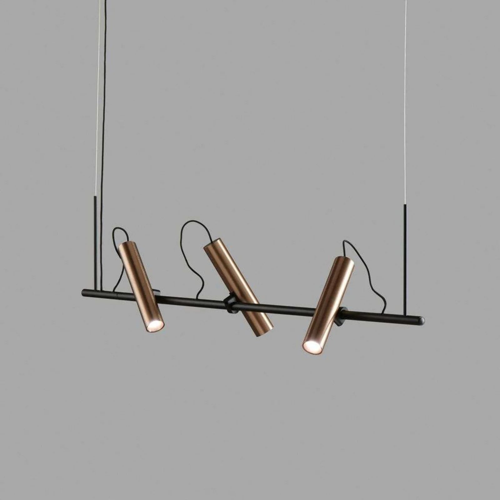 Light-Point Spirit S1000 hanglamp - Messing/Zwart - Aluminium