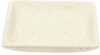 Novica Handmade Ecru Sophistication Marble Plate