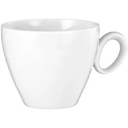 Kaffeeobertasse TRIO - weiß