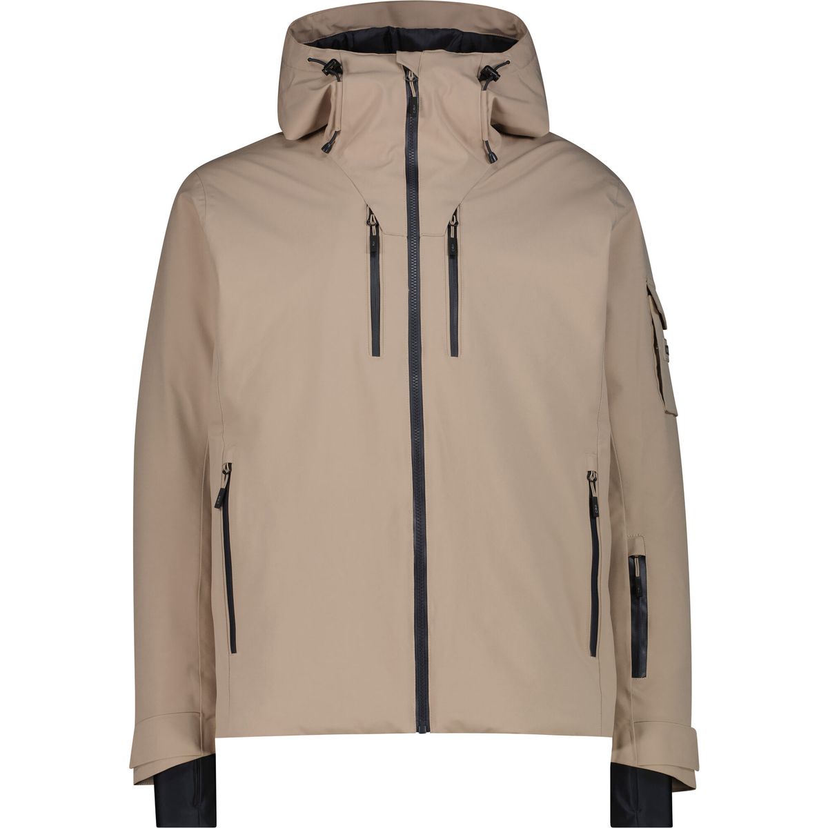 CMP MAN Ski Jacket FIX Hood teak (P719) 50 36W0677-P719-50