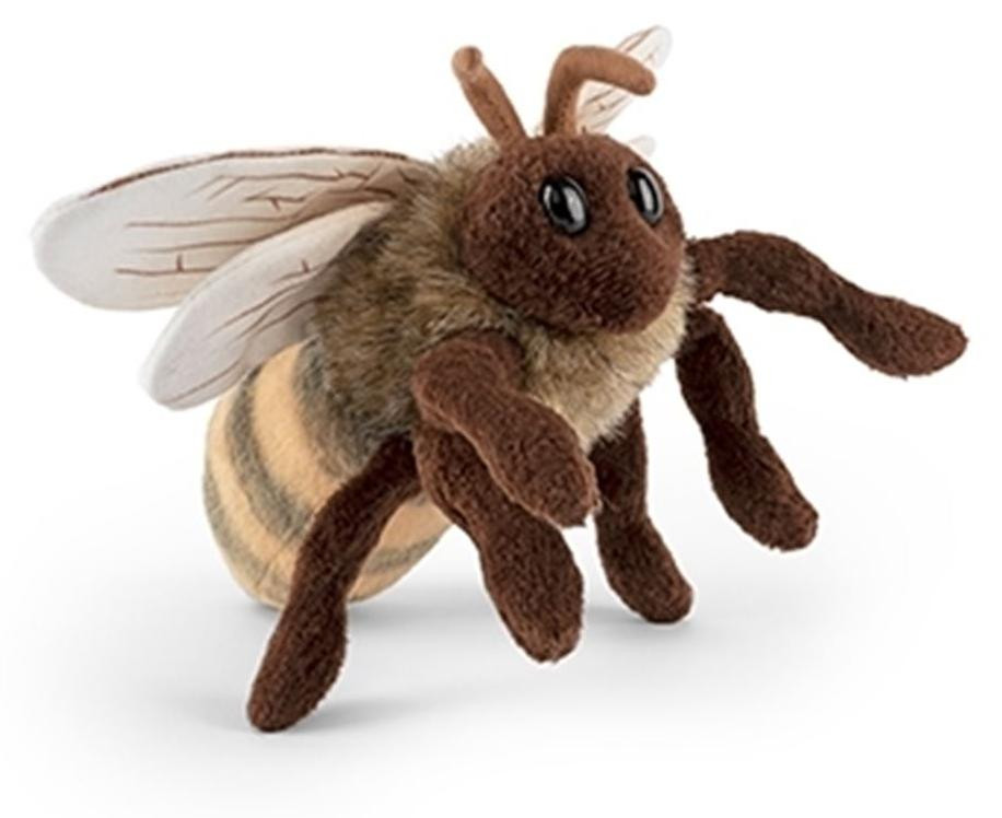 Living Nature Knuffel Europese honingbij pluche speelgoed
