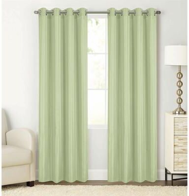 RT Designer Collection "Gibson Solid Privacy Window Curtain Panel 90"""