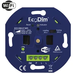 ECO-DIM.07-WIFI - LED-Dimmer, WiFi, 250 W, Phasen an- und abschnitt (RLC)