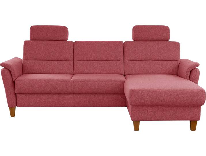 Ecksofa HOME AFFAIRE Palmera L-Form, B: 244 cm - OTTO. Verlässliche Qualität. , lila (chianti), B:244cm H:89cm T:163cm, Sofas, Ecksofa, optional Schlaffunktion & Bettkasten, Federkern