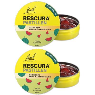 Bach OR Rescura PAS Melone x2 2x50 g Pastillen