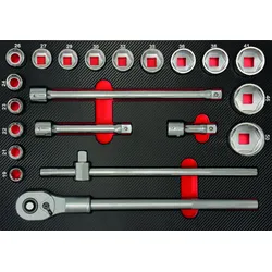 PROJAHN Stecknuss Einlage 21tlg 3/4"