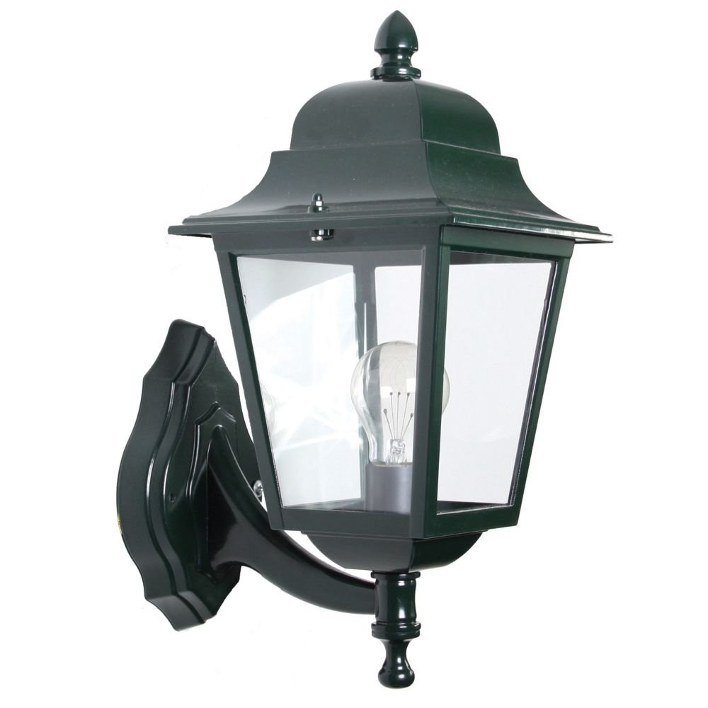KS Verlichting Klassieke muurlamp Sorrento Up groen