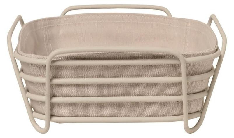 Dripio Broodmand Delara beige, 21 cm, gepoedercoat staal