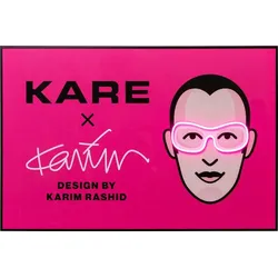 KARE X KARIM RASHID LED-Bild x Karim Rashid Acryl Rosa