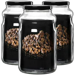 Ritzenhoff & Breker Mara Vorratsglas 2,65 l 3er Set