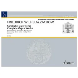 Sämtliche Orgelwerke Mitteldeutsche Orgelmeister Band 2, Fachbücher von Friedrich Wilhelm Zachow