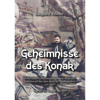 Geheimnisse des Konak, Gebundene Ausgabe von Burghard Assmus, Oldtimertools Verlag, 978-3-9897912-9-9