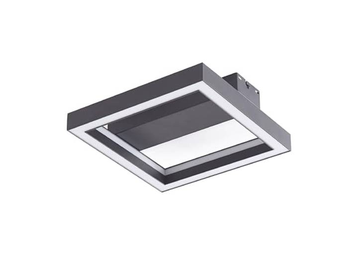 Lucande LED Deckenlampe dimmbar 30 cm, RGB Backlight, Fernbedienung