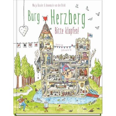 Burg Herzberg – Bitte klopfen!, Gebundene Ausgabe von Marja Baseler,Annemarie van den Brink, Klett Kinderbuch, 978-3-95470-304-3