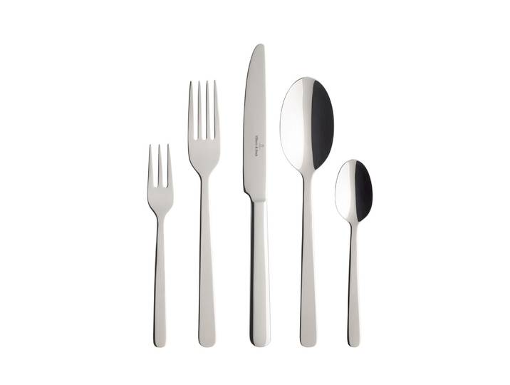 Besteck-Set VILLEROY & BOCH Tafelbesteck Louis 30er Set silber , silber, Essbesteck-Sets