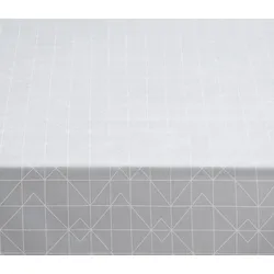 Refined Damask Tischdecke 160 x 320 cm weiß
