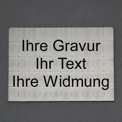 Silbertafel-Gravur (50x 1g Ag) "CombiBar"