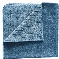 Microfasertuch Arcora Scrub & Clean 2in1 40x40 cm blau eine Microfaserseite mit Borsten zur Schmutzlösung