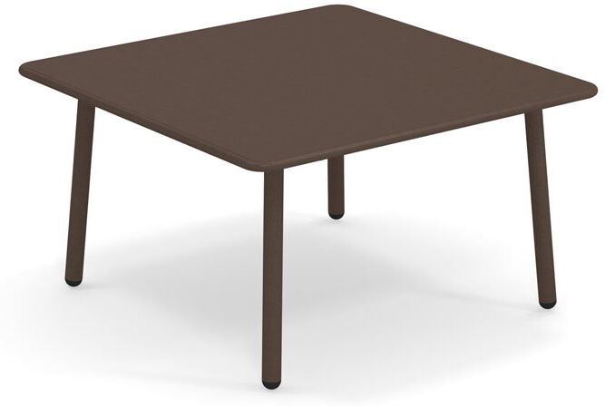 Emu Darwin 526 niedriger Tisch 70x70 (dunkelbraun (41, INDIAN BROWN)) dunkelbraun (41, INDIAN BROWN)