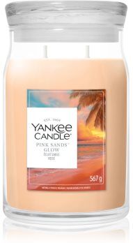 Yankee Candle Pink Sands Glow vela perfumada 567 g. Pink Sands Glow