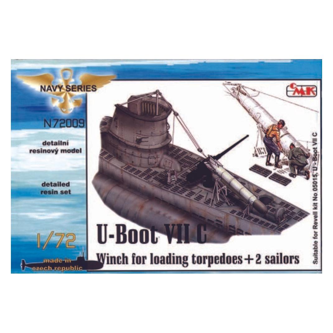 CMK U-Boot Typ VII C Torpedowinsch für Revell-Bausatz (129-N72009)