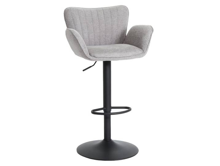 MCW Barhocker Hellgrau, 50x110x45 cm, Esszimmer, Barmöbel, Barhocker