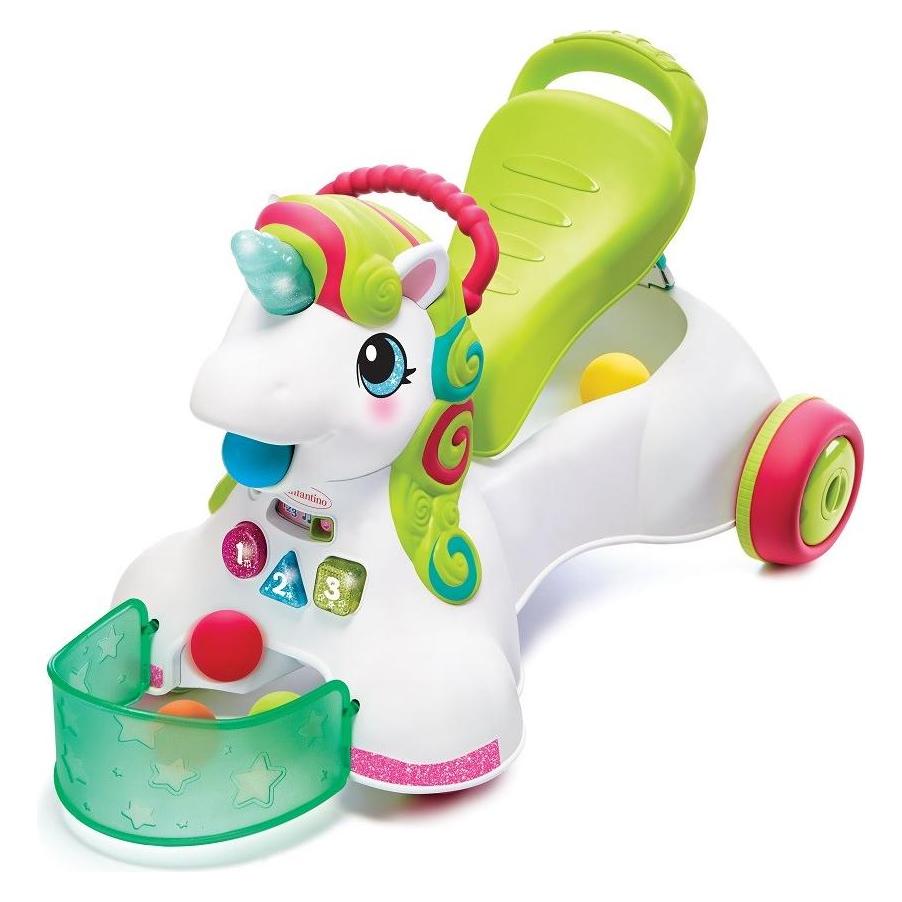 Tega Baby 3-in-1 Lauflernwagen und Rutschauto - Einhorn (150227018N)