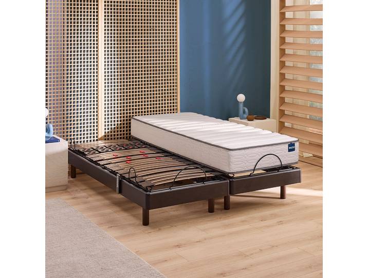 Matelas pour lit électrique 2x100x200 cm en mousse confort équilibré Bultex I Relax