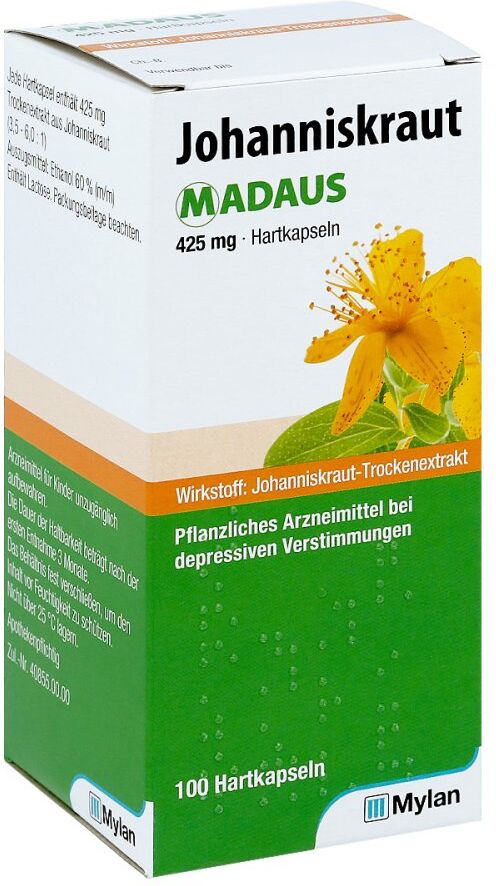 Johanniskraut Madaus 425 mg Hartkapseln