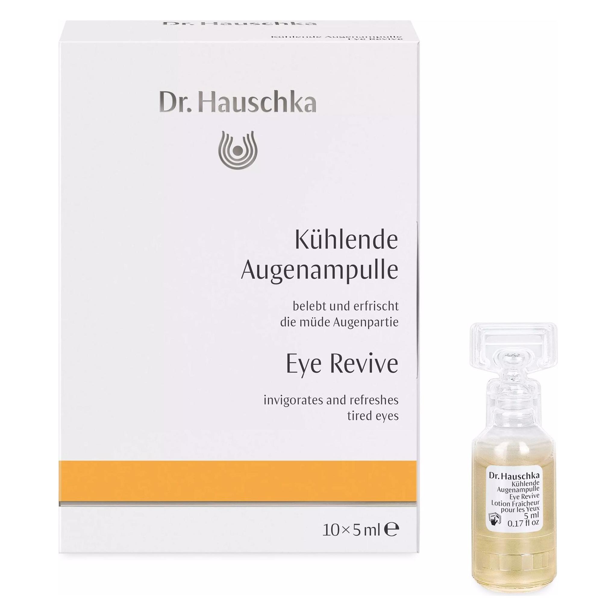 Dr. Hauschka Kühlende Augenampulle 10 x 5 ml (Augenpflege Serum, 50 ml, Tag) (105558)