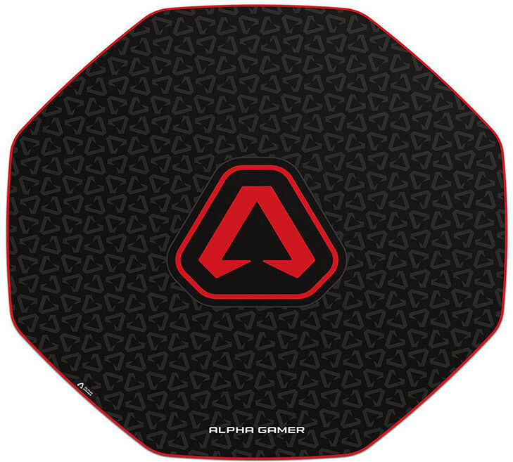 TAPETE ALPHA GAMER OCTAN ICON BK/RD
