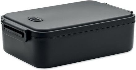 Lunch box et pratique 2200 ml personnalisée INDUSMAX polypropylène (PP) noir