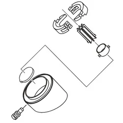 Hansgrohe Scheibe Axor Arco Waschtischmischer , 97784000 97784000