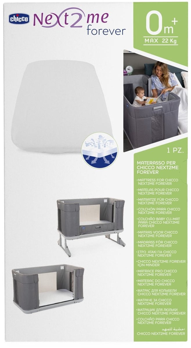 Chicco Matras voor Next2Me Forever Neutral B/D/H: 102 x 58,5 x 7 cm