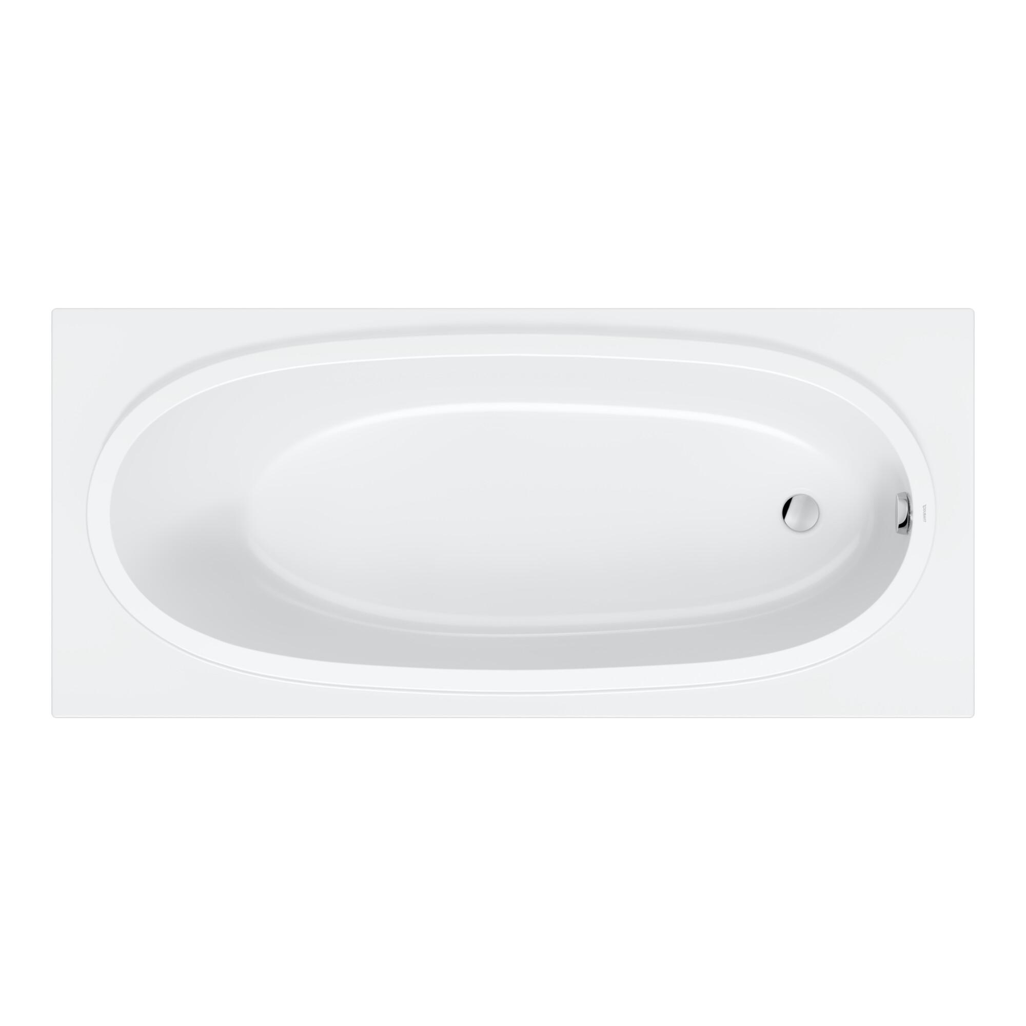 Duravit Badewanne Balcoon 180x80cm, we., EB-Version, 1 RS (700678000000000)