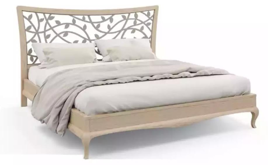 Modern luxe houten tweepersoonsbed voor volwassenen