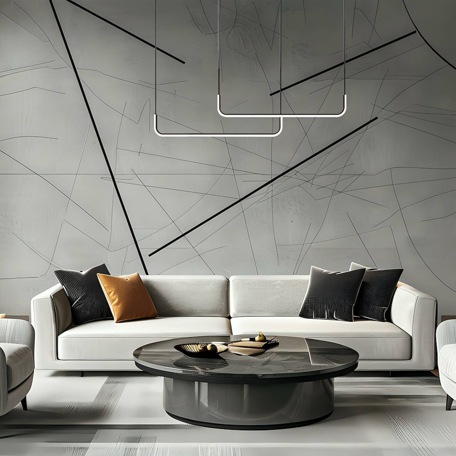 Pendant Light Horizon Milagro Lighting, Black, Living / Dining Room, metal, Modern, Ceiling Light