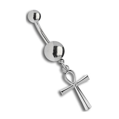 Bauchnabelpiercing ADELIA´S "Piercing Bauchnabelpiercing", silber, Piercings, Damen, onesize, Chirurgiestahl, Geeignet als Bauchpiercing oder Intimpiercing