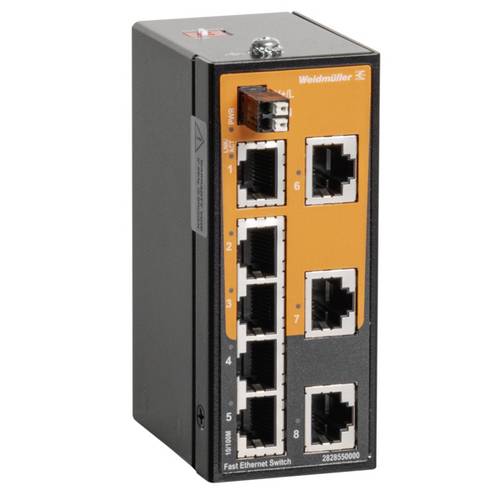 Weidmüller 2828550000 IE-SW-ELB-08-8TX Netzwerk Switch 10 / 100MBit/s