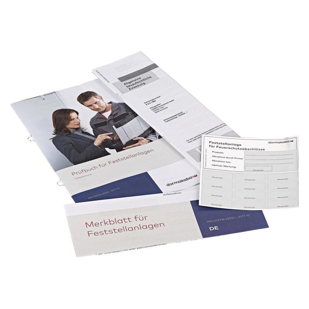Dormakaba Zulassungs-Set für Feststellanlagen (Indoor) (64620000)
