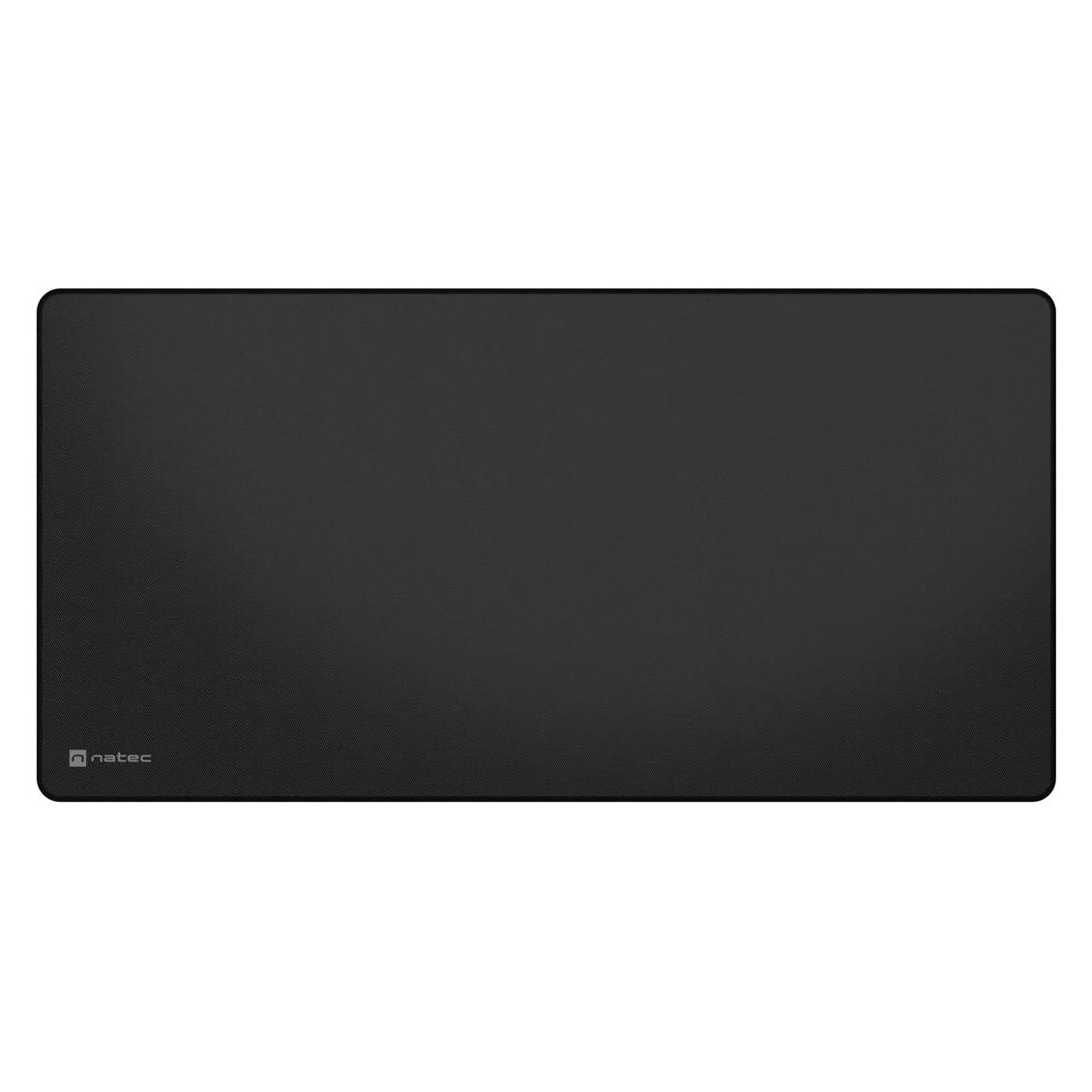 Natec Mauspad Colors Serie Obsidian Schwarz 800x400mm (XL) (NPO-2084)