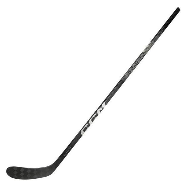 CCM Ribcor Trigger 8 Pro Chrome JR Hockey Composite Schläger (JR 50 Flex, rechts, 28) (Rechts) (49643531)