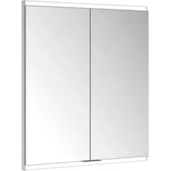 Keuco Royal Modular 2.0 Spiegelschrank 800210070100300 700 x 700 x 160 mm, 1 Steckdose, 1 Doppel-USB-Ladestelle, Wandeinbau, 2-türig