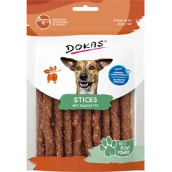DOKAS 1 x 105g Sticks Hagebutte Hundesnack