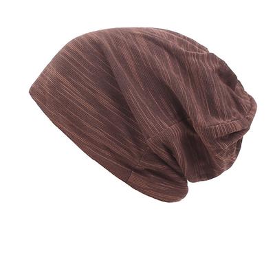 Unisex Beanie Mütze Schwarz Kaffee Baumwolle Reise Strand Design Outdoor Urlaub Glatt