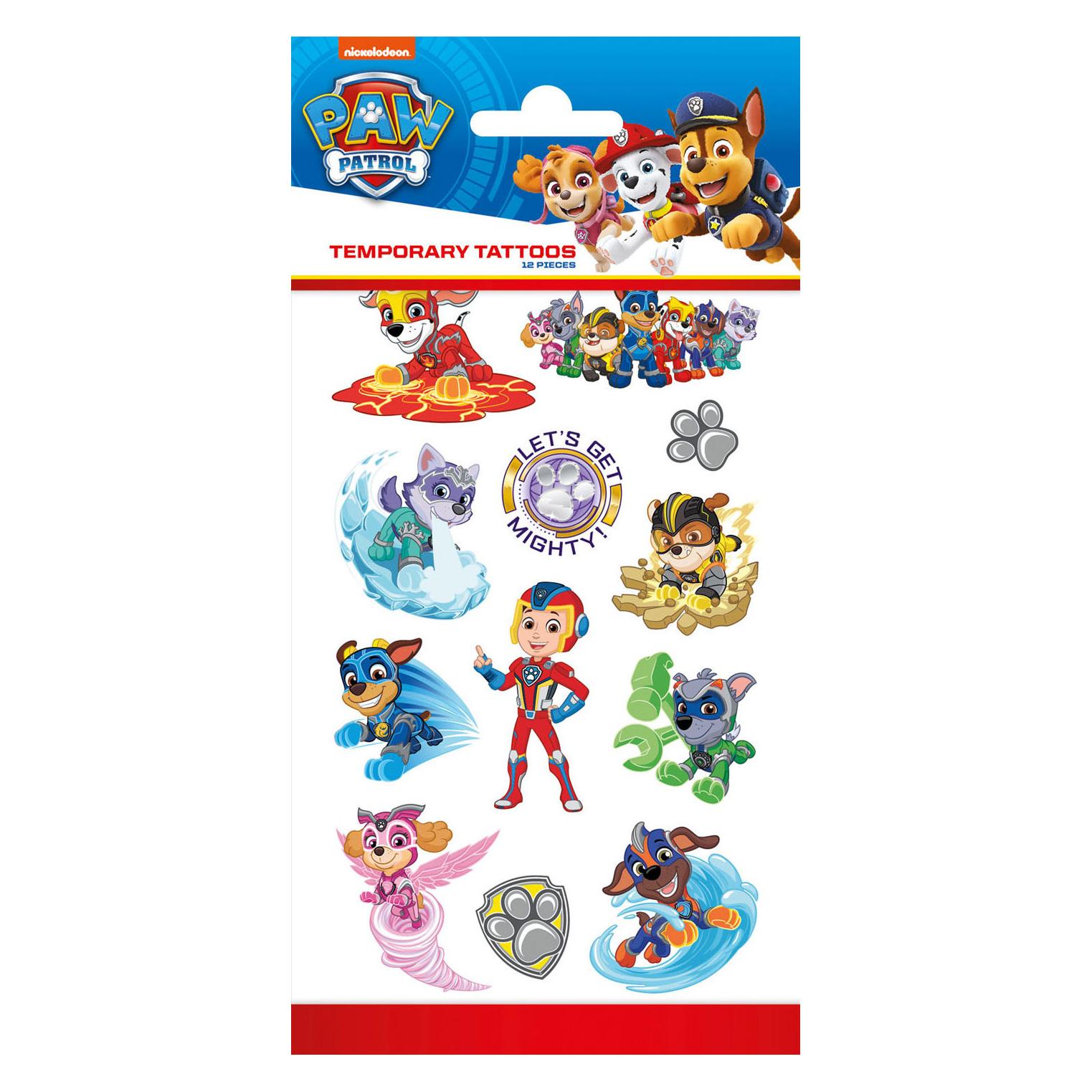 Totum Tätowierung Paw Patrol (GNF370100)