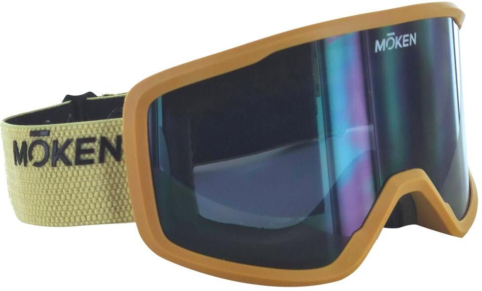 Moken Vision  - Two Camel Grey Grey No Coating - Masque de Ski