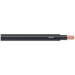 Lapp, Kabelleitung, 10 Meter 15500103 NYY-J Stromkabel 3x2,5 mm2 RE I flammwidriges Erdkabel mit Schutzleiter I Sta (10 m)